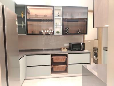 Kitchen Image of 1500 Sq.ft 3 BHK Apartment / Flat for sale in Gera Island Of Joy Project B, Kharadi Annex Pune for Rs. 12800000