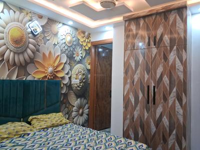 Bedroom Image of 600 Sq.ft 2 BHK Builder Floor for sale in Dwarka Mor New Delhi for Rs. 3800000