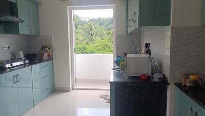 Kitchen Image of 2000 Sq.ft 3 BHK Apartment / Flat for rent in Banjara Hills Hyderabad for Rs. 60000