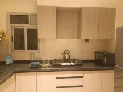 Kitchen Image of 817 Sq.ft 2 BHK Apartment / Flat for rent in Mayfair The View, Vikhroli West Mumbai for Rs. 60000