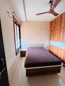 Bedroom Image of 1200 Sq.ft 2 BHK Apartment / Flat for rent in Siddhi Radhe Enclave, Vatva Ahmedabad for Rs. 15000