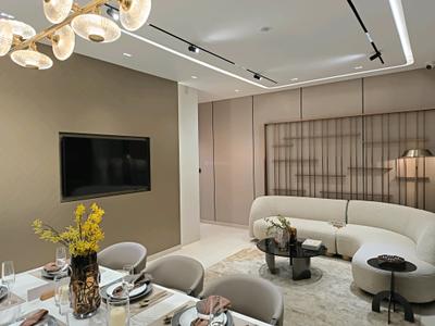 Living Room Image of 1400 Sq.ft 3 BHK Apartment / Flat for sale in Chandak Vansham, Vile Parle West Mumbai for Rs. 68500000