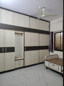 Bedroom Image of 750 Sq.ft 1 BHK Independent House for rent in Thergaon Pune for Rs. 18000