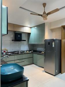 Kitchen Image of 1485 Sq.ft 3 BHK Penthouse for sale in RAR Parkview Kadamb, Vaishno Devi Circle Ahmedabad for Rs. 13500000