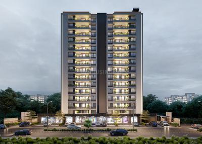 Image of 2430 Sq.ft 3 BHK Apartment / Flat for sale in Mahalakshmi Satvam Skyline, Sargasan, Gandhinagar for Rs. 9990000