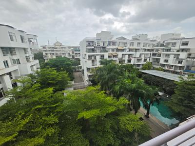 Balcony Image of 1500 Sq.ft 3 BHK Apartment / Flat for rent in Rohan Mithila, Viman Nagar Pune for Rs. 105000