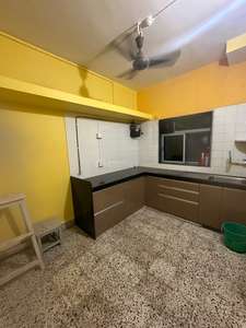 Kitchen Image of 850 Sq.ft 2 BHK Apartment / Flat for rent in Ashwati Apartments CHS, Vashi Navi Mumbai for Rs. 40000