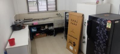 Kitchen Image of 560 Sq.ft 1 BHK Apartment / Flat for rent in Rajat Rashmi Apartment, Koregaon Park Pune for Rs. 32000