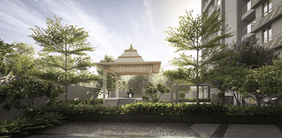 Image of 1380 Sq.ft 2 BHK Apartment / Flat for sale in Sheladia Trinary, Shela, Ahmedabad for Rs. 6475000
