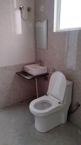 Bathroom Image of 1260 Sq.ft 3 BHK Apartment / Flat for rent in AB Prime Height, Karolan Ka Barh Jaipur for Rs. 30000