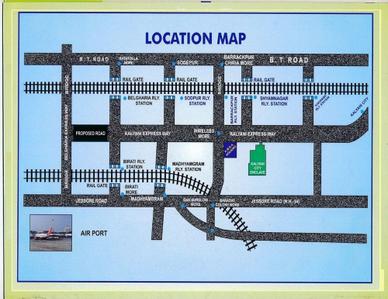Image of 1440 Sq.ft Residential Plot / Land for sale in Barrackpore, Kolkata for Rs. 2500000