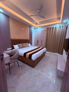 Bedroom Image of 900 Sq.ft 1 BHK Builder Floor for rent in Sector 46 Gurgaon for Rs. 42000