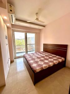 Bedroom Image of 1200 Sq.ft 1 BHK Builder Floor for rent in Sector 40 Gurgaon for Rs. 37000