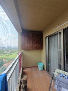 Balcony Image of 1455 Sq.ft 3 BHK Apartment / Flat for rent in Bramhacorp The Collection W2 And W7, Wadgaon Sheri Pune for Rs. 75000