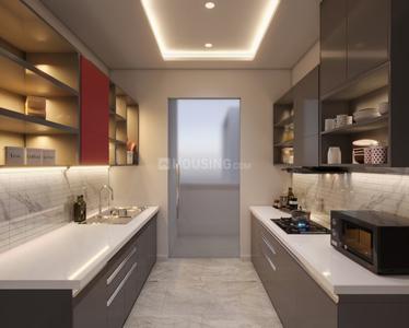 Kitchen Image of 705 Sq.ft 2 BHK Apartment / Flat for sale in The Views By Adani Realty, Ghatkopar East Mumbai for Rs. 19900000