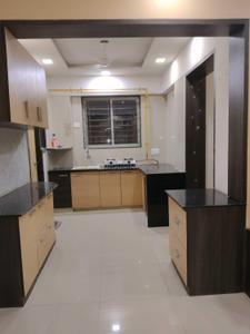 Kitchen Image of 1260 Sq.ft 2 BHK Apartment / Flat for sale in Safal Parisar II, South Bopal Ahmedabad for Rs. 7200000