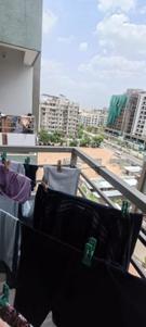 Balcony Image of 1170 Sq.ft 2 BHK Apartment / Flat for sale in Vastral Ahmedabad for Rs. 4500000