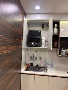 Kitchen Image of 1100 Sq.ft 3 BHK Apartment / Flat for rent in Hastsal New Delhi for Rs. 30000
