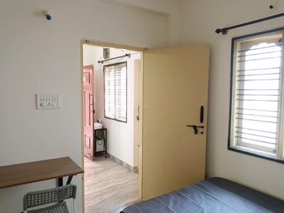 Bedroom Image of 800 Sq.ft 2 BHK Builder Floor for rent in Bellandur Bengaluru for Rs. 40000