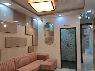 Living Room Image of 900 Sq.ft 3 BHK Builder Floor for rent in Dwarka Mor New Delhi for Rs. 27500