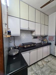 Kitchen Image of 650 Sq.ft 1 BHK Apartment / Flat for sale in Thane West Thane for Rs. 13000000