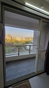 Balcony Image of 424 Sq.ft 1 BHK Apartment / Flat for sale in Global Pranam, Bhugaon Pune for Rs. 5000000