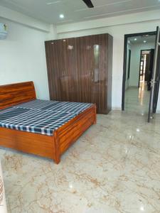 Bedroom Image of 1400 Sq.ft 2 BHK Builder Floor for rent in Sector 46 Gurgaon for Rs. 52000