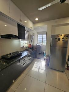 Kitchen Image of 1254 Sq.ft 2 BHK Apartment / Flat for rent in Pratham Bluets, New Alkapuri Vadodara for Rs. 30000