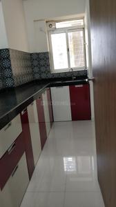 Kitchen Image of 690 Sq.ft 1 BHK Apartment / Flat for rent in Lodha Amara, Kolshet Thane for Rs. 27500