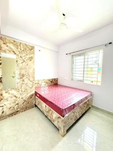 Bedroom Image of 590 Sq.ft 1 BHK Builder Floor for rent in BTM Layout Bengaluru for Rs. 21000