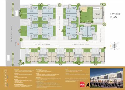 Image of 1270 Sq.ft 3 BHK Villa for sale in Shivanta Villa, Kapurai, Vadodara for Rs. 7051000