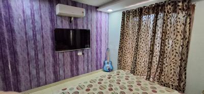 Bedroom Image of 1250 Sq.ft 2 BHK Builder Floor for rent in Singhpura Zirakpur for Rs. 24000