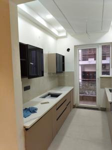 Kitchen Image of 1250 Sq.ft 2 BHK Builder Floor for rent in Kridha Esates, Aman Vihar Dehradun for Rs. 27000