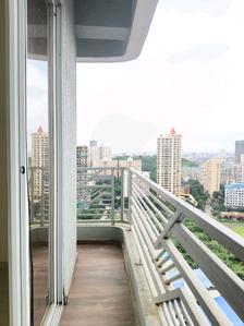 Bedroom One Image of 990 Sq.ft 2 BHK Apartment / Flat for rent in Mangeshi Ambar by Mangeshi Construction, Kalyan West Kalyan for Rs. 29000