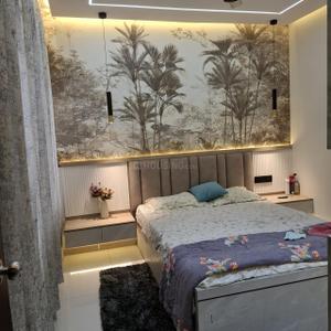 Bedroom Image of 1000 Sq.ft 2 BHK Apartment / Flat for sale in Bhugaon Pune for Rs. 8600000
