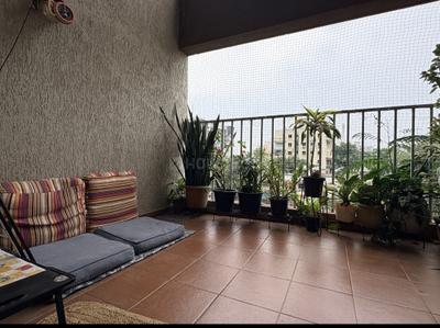 Balcony Image of 1083 Sq.ft 2 BHK Apartment / Flat for sale in Vasupujya Neco Skypark, Pimple Nilakh Pune for Rs. 11700000
