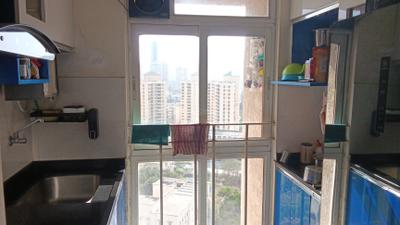 Kitchen Image of 577 Sq.ft 1 BHK Apartment / Flat for sale in Vijay Orovia Phase 1, Hiranandani Estate Thane for Rs. 7500000