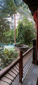 Balcony Image of 2800 Sq.ft 4 BHK Apartment / Flat for rent in Saket Towers, Thane West Thane for Rs. 80000