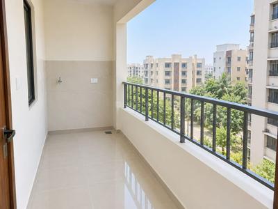 Balcony Image of 650 Sq.ft 1.5 BHK Apartment / Flat for rent in Sativali Mumbai for Rs. 14000