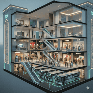 Image of 577 Sq.ft 1 RK Studio for sale in Amausi, Lucknow for Rs. 8135700