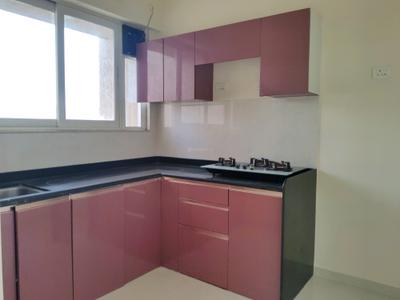 Kitchen Image of 1050 Sq.ft 3 BHK Apartment / Flat for rent in Runwal Sanctuary, Mulund West Mumbai for Rs. 80000