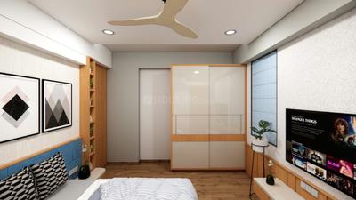 Bedroom Image of 2550 Sq.ft 3 BHK Apartment / Flat for rent in Vinayak Courtyard , PDPU Road Gandhinagar for Rs. 49000