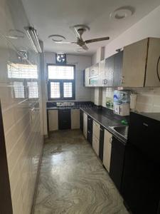 Kitchen Image of 450 Sq.ft 1 BHK Builder Floor for rent in Sector 24 Rohini New Delhi for Rs. 12000