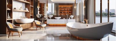 Hall Image of 1700 Sq.ft 3 BHK Apartment / Flat for sale in ATK The Burj, Topsia Kolkata for Rs. 30000000