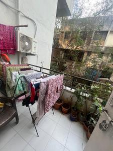 Balcony Image of 720 Sq.ft 1 BHK Apartment / Flat for sale in Amrut Runwal Paradise, Kothrud Pune for Rs. 8500000