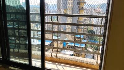 Balcony Image of 1225 Sq.ft 2 BHK Apartment / Flat for rent in Paradise Sai Crystals, Kharghar Navi Mumbai for Rs. 40000