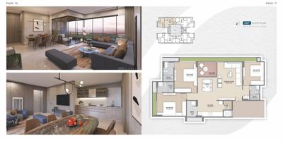 Image of 2232 Sq.ft 3 BHK Apartment / Flat for sale in Jagatpur, Ahmedabad for Rs. 8556000