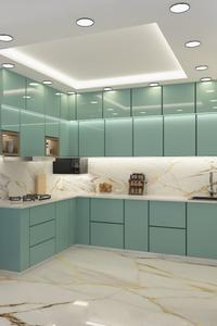 Kitchen Image of 950 Sq.ft 2 BHK Independent House for sale in Puzhal Chennai for Rs. 3475000