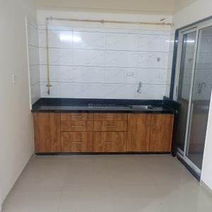 Kitchen Image of 750 Sq.ft 1 BHK Apartment / Flat for rent in Green Paradise, Dahin Nagar Surat for Rs. 11500