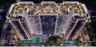 Image of 1180 Sq.ft 2 BHK Apartment / Flat for sale in Saubhagyam, Panvel, Navi Mumbai for Rs. 12200000